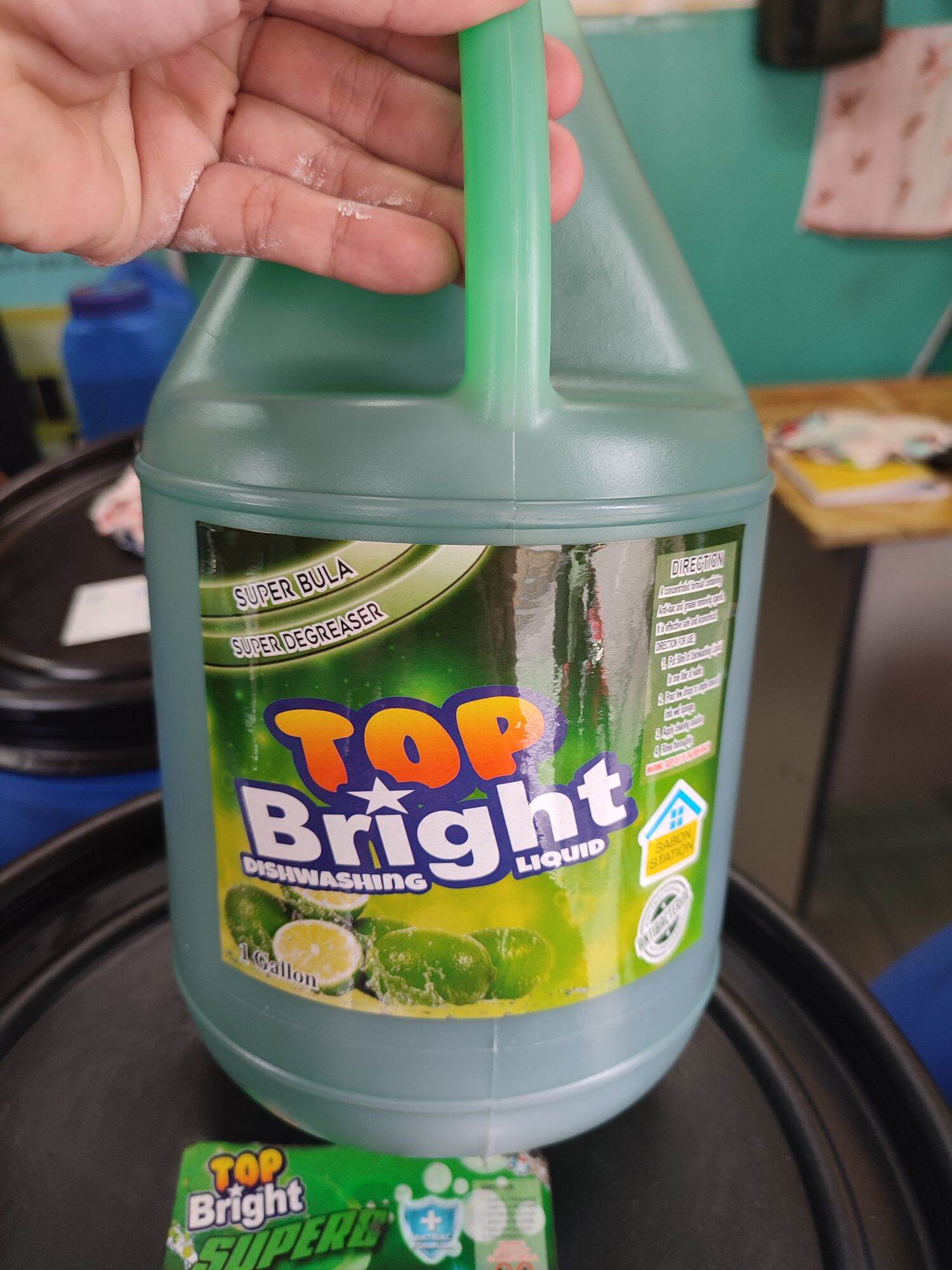 TOP BRIGHT Dishwashing liquid 1 gallon Lazada PH