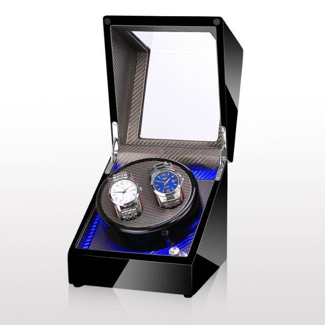 Time + Partner Watch Winder Watch Roll Case Automatic Winding Box Mechanical Watch Rotating