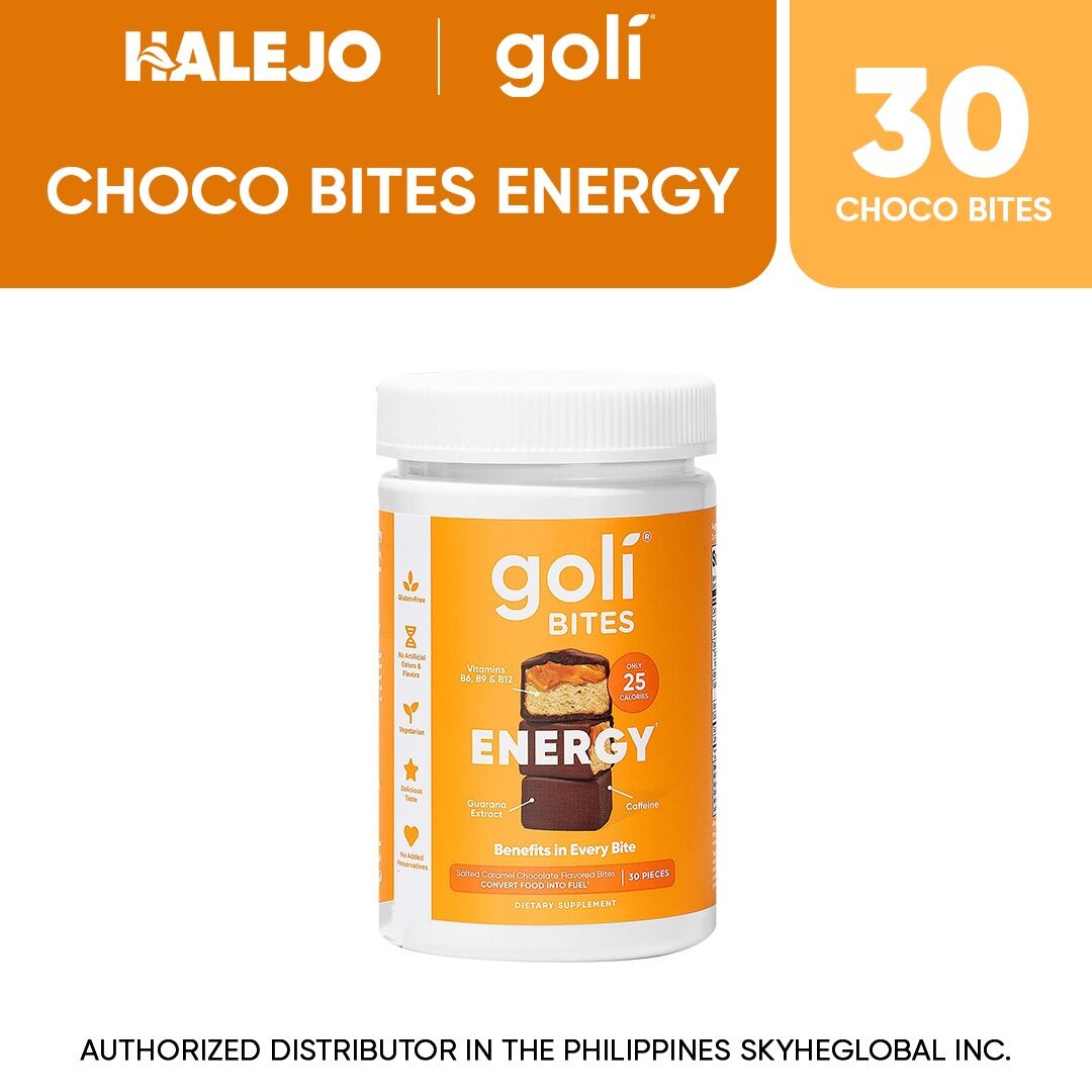 Goli Nutrition Energy Choco Bites 30 pcs For energy, heart health
