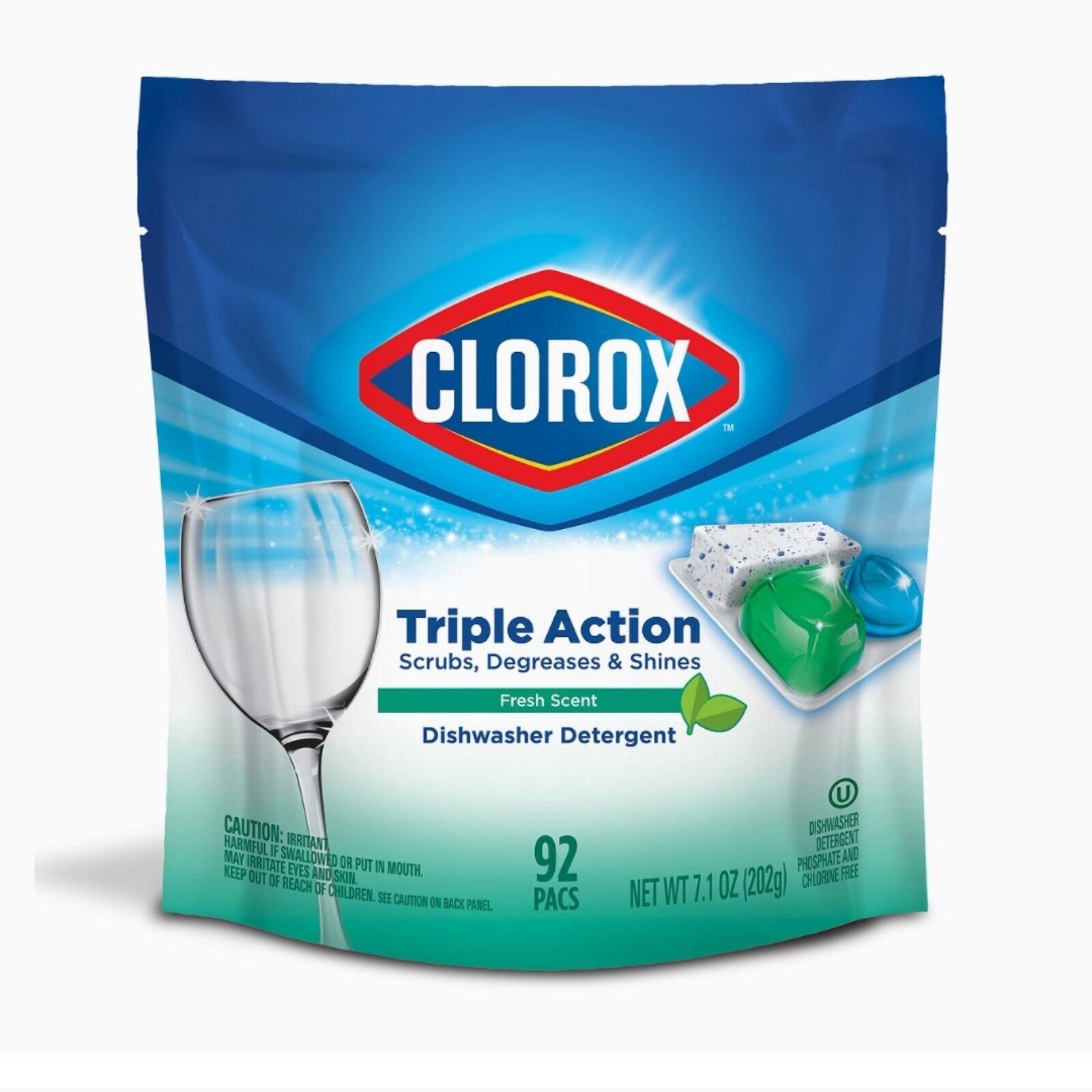 (from America) CLOROX dishwasher detergent 92 tablets Lazada PH