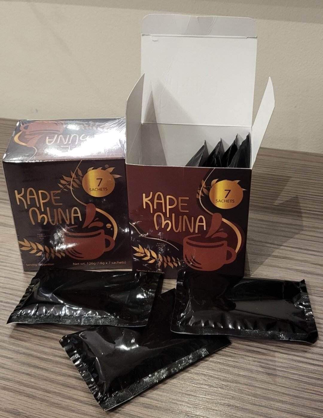 Kape Muna (Adult Coffee) 7 sachet/ box (discreet packaging) Lazada PH