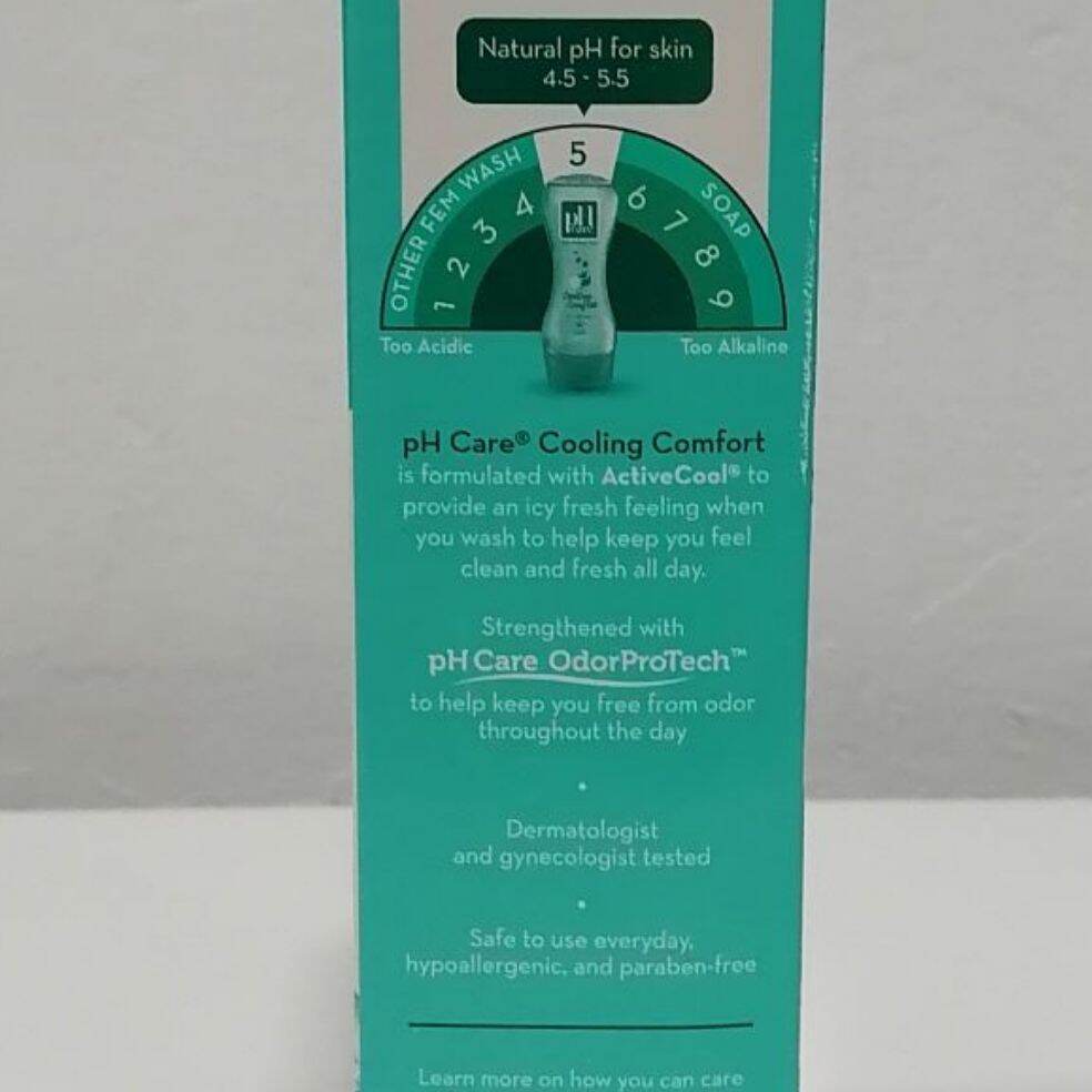 Get that icy clean feeling with pH Care Cooling Comfort