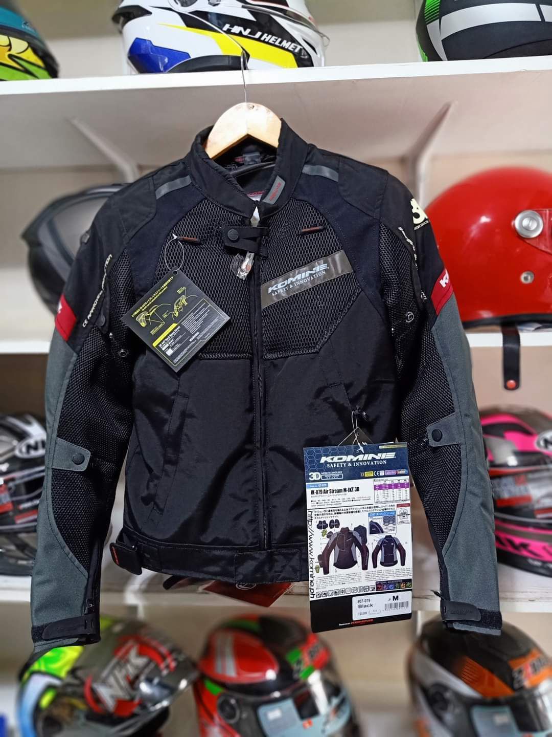 KOMINE JK079 Mesh type fully padded motorcycle jacket | Lazada PH