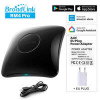 BroadLink | Original BroadLink RM4 Pro Universal Remote Control RF Controller IR Switch Smart Home Works Alexa Google Assistant