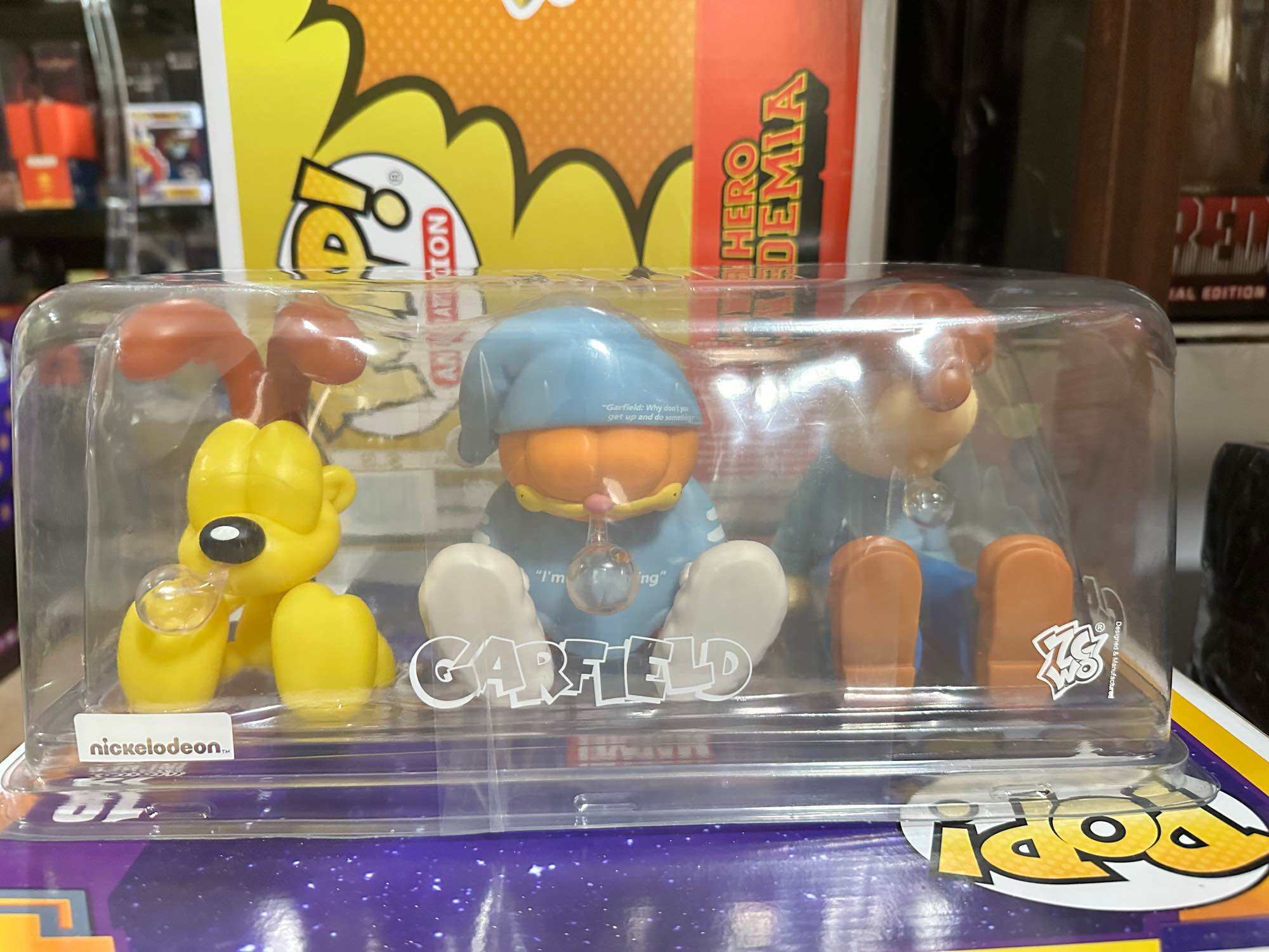 ZCWO Sleeping Garfield Family Vinyl Art Toy New in Box