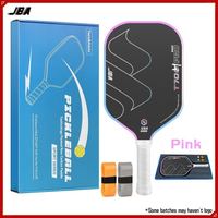 JBA ไม้พาย Pickleball T700คาร์บอนไฟเบอร์พื้นผิวด้านแกนรังผึ้ง PP หนา16มม. มีขนาดใหญ่กว่าจุดที่มีน้ำหนักเบาสำหรับผู้เล่นที่น่ารังเกียจ
