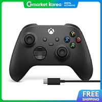 XBOX | Xbox Wireless Controller Carbon Black Gamepad + Usb-C Cable