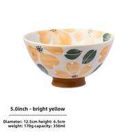 Mino Yaki | Microwave-safe Bowl for Womens Aesthetic and Low-capacity Diet-friendly Rice Bowl