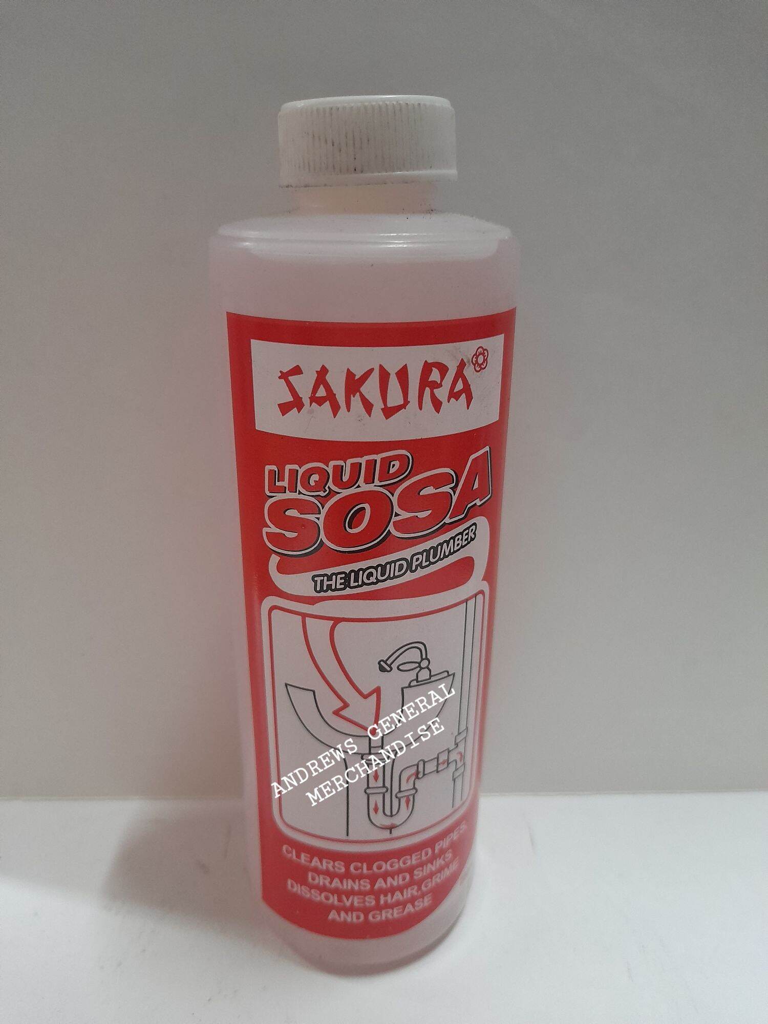 SAKURA LIQUID SOSA / LIQUID PLUMBER Lazada PH
