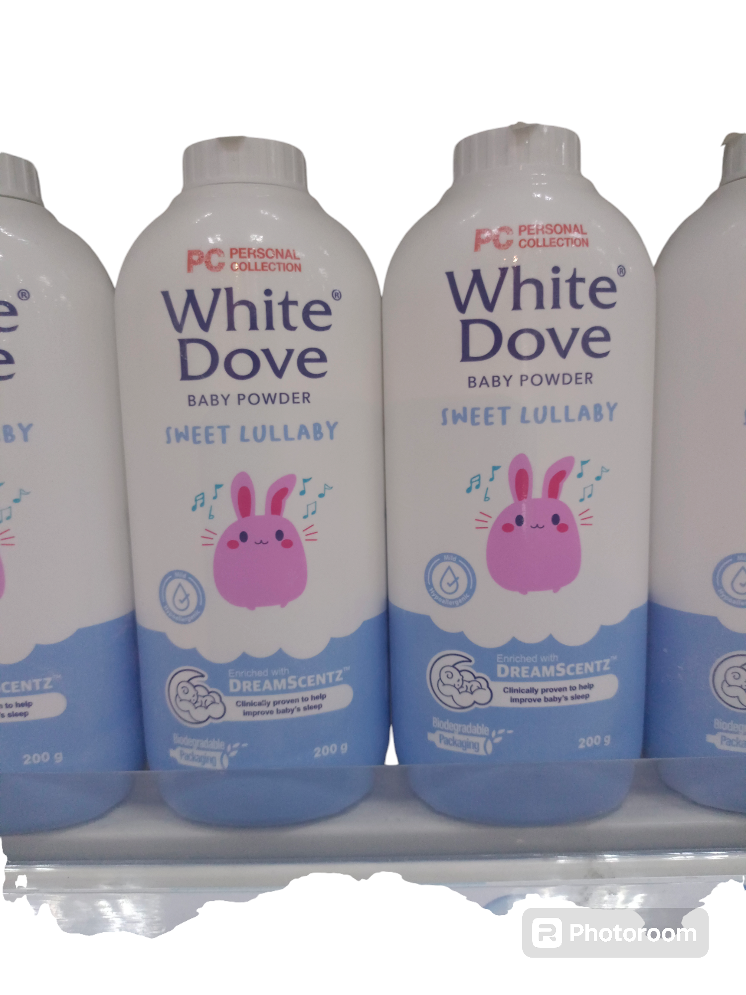 personal collection white dove baby powder sweet lullaby
