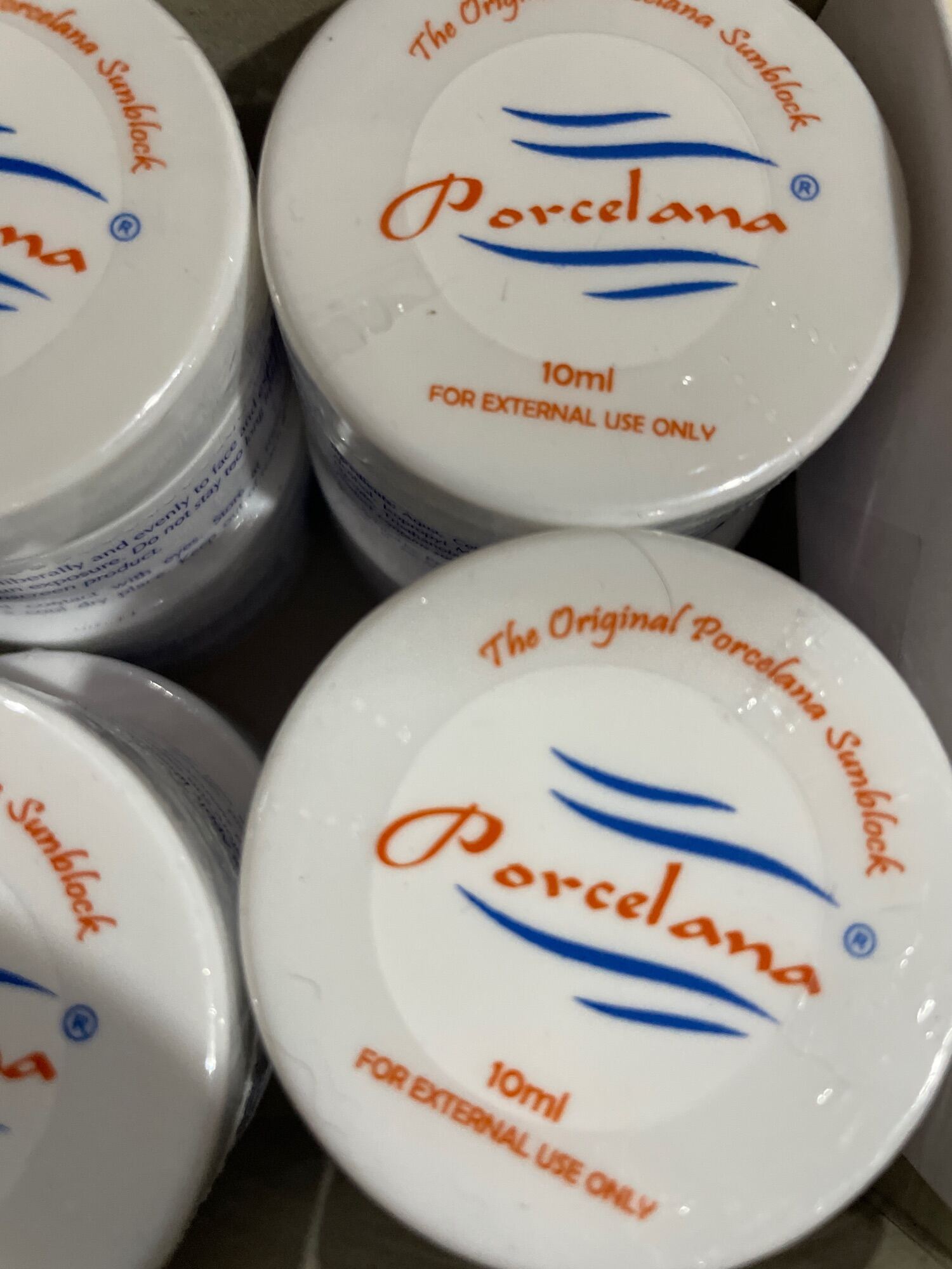 porcelana sunblock