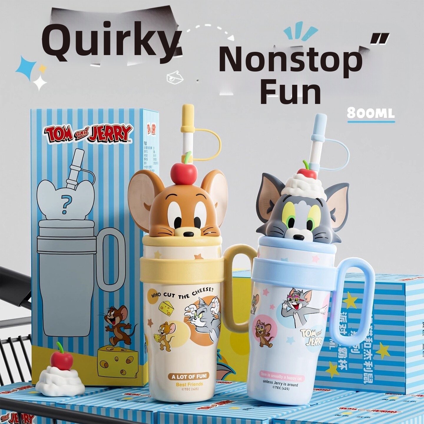 Disney | Attractive Large Capacity Stainless Steel Insulated Tumbler With Straw Presyo 1,011 Piso*Libreng Shipping