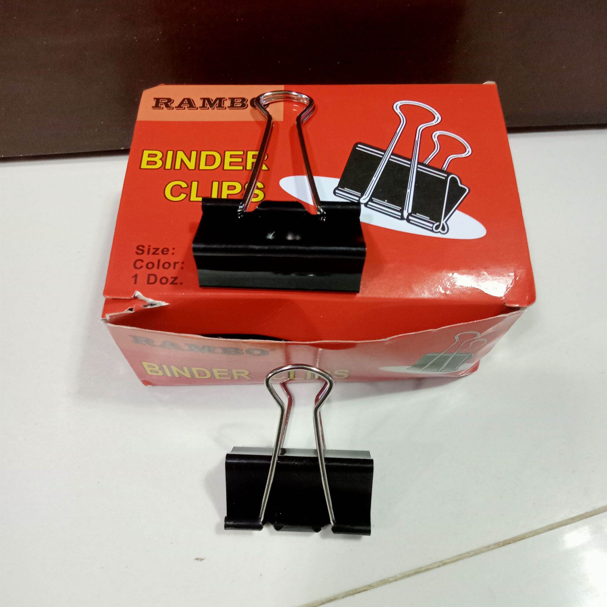 Binder clips 1 5/8 inch | Lazada PH