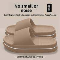 MONLEYTA | Slip-On Indoor Outdoor Slippers Anti-Slip Odor-Resistant EVA Unisex Summer Home Bathroom Slippers Comfortable Soft Footwear