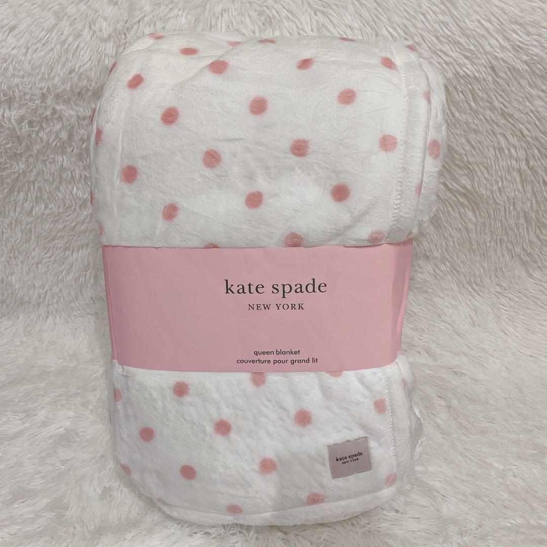 KATE SPADE Queen Sized Soft Fleece Blanket | Lazada PH