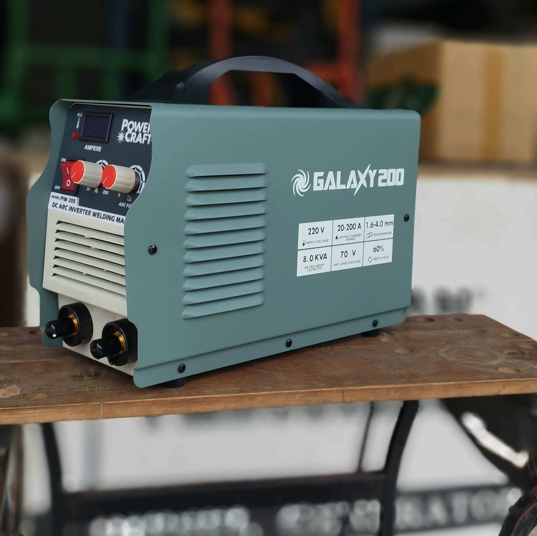 Power Craft Heavy Duty Welding Machine Inverter PIW 205 Galaxy 200 Amps