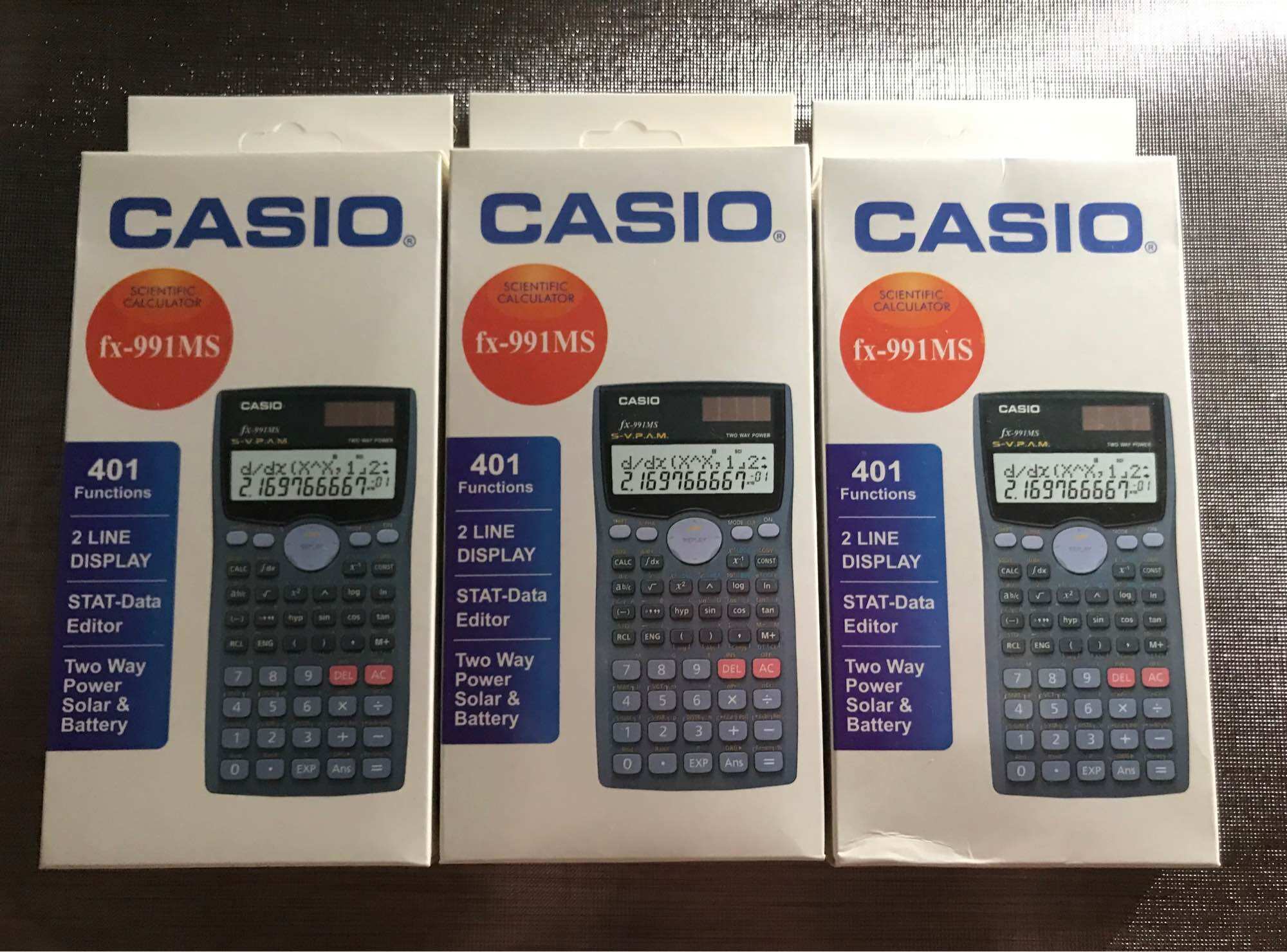 Scientific Calculator CASIO FX-991MS for Students junior high School College Scientific Function Test
