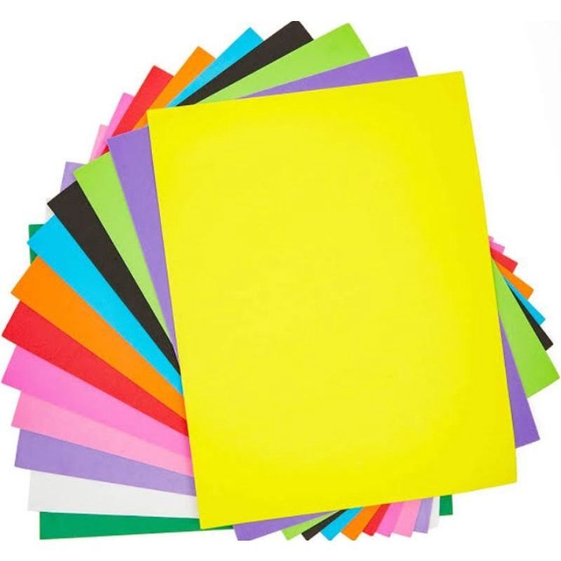 Assorted Colored Paper 10 pcs