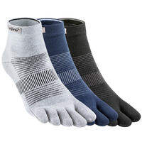 Injinji | Medium-Cut Running Socks Lightweight Coolmax Anti-Blister Quick-Dry