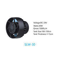 Jebao Jecod SLW Series Manual Control Constant Compatible SINE Aquarium Wavemaker Pump for Freshwater Saltwater Fish Tank