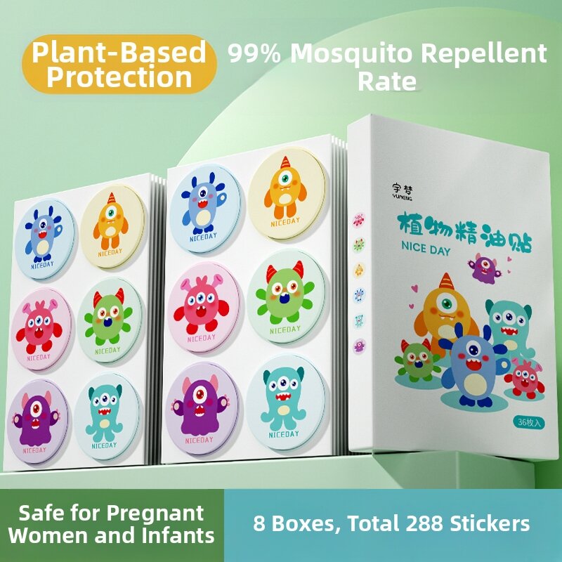 KEKESHANGJIA | Mosquito Repellent Patches for Children Students Adults and Babies