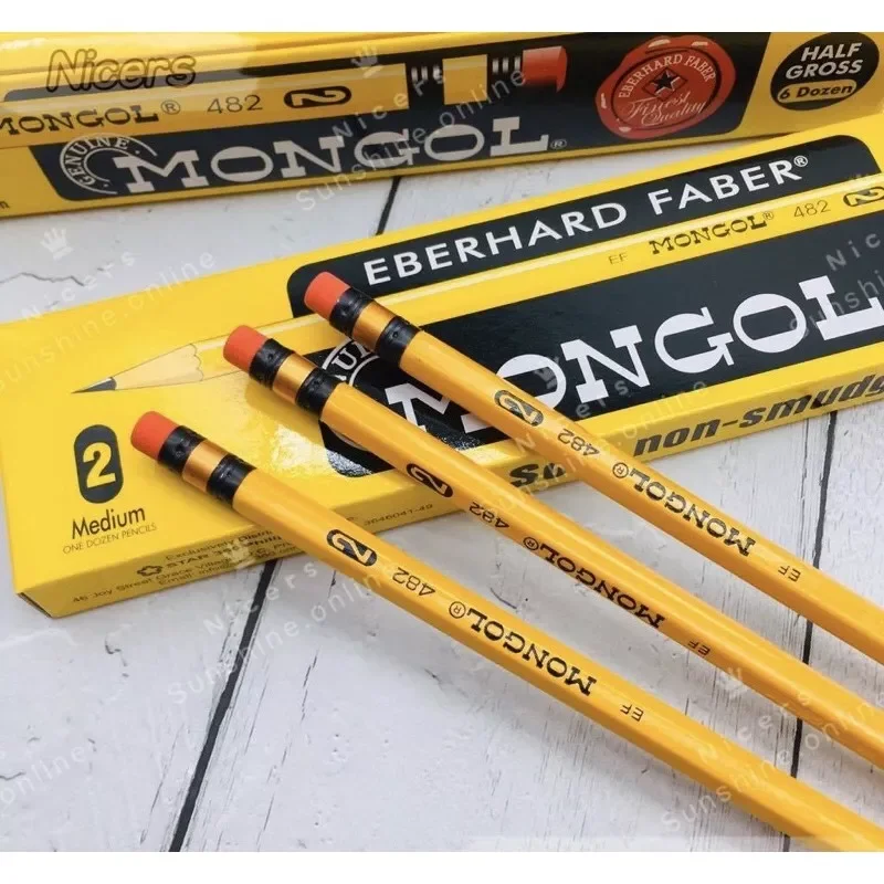 1box 12pcs mongol 2 pencil for school supplies