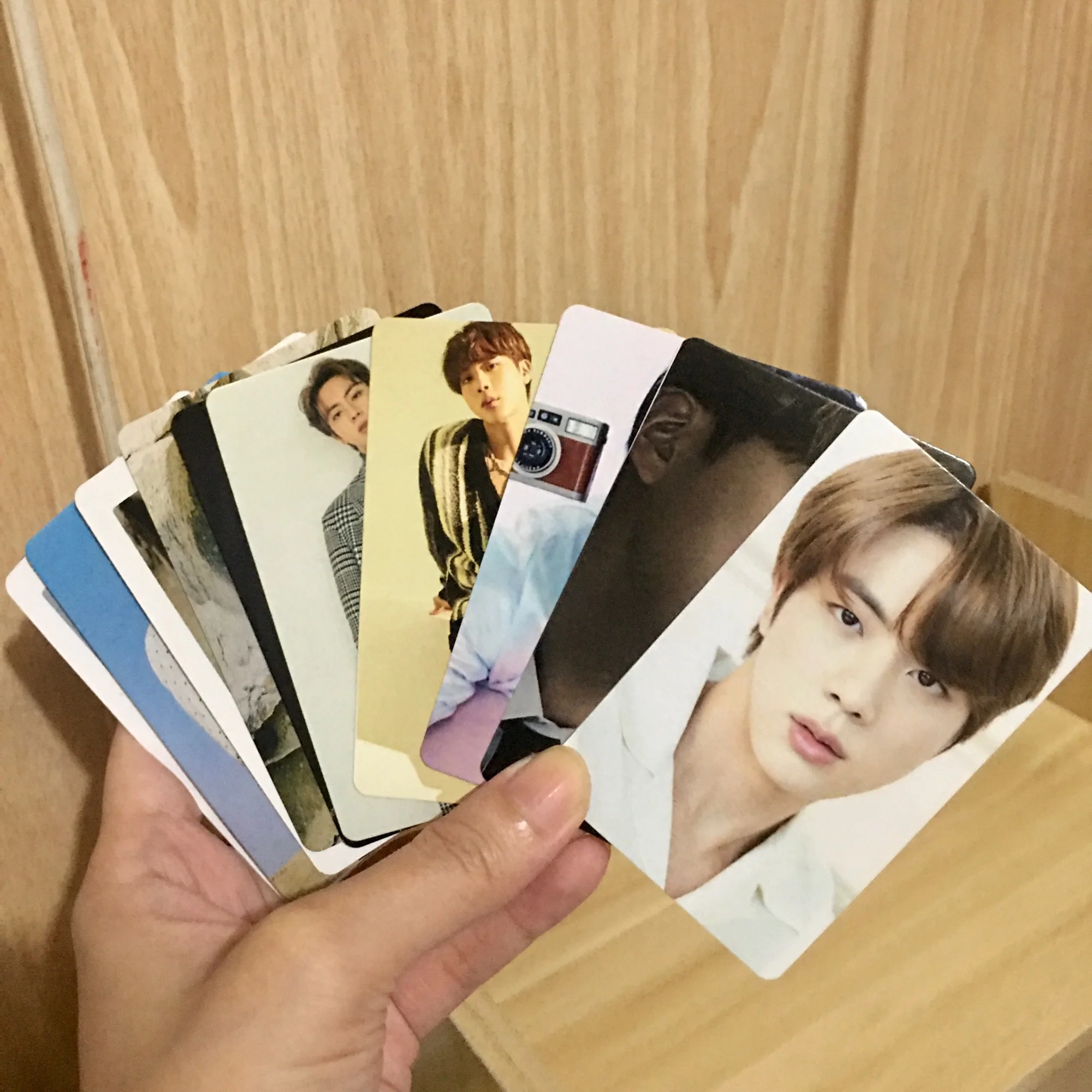 10pcs Jin BTS Photocard Unofficial Collection