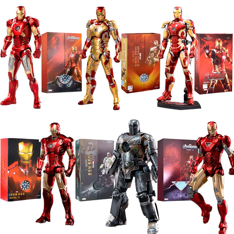 Figurine Iron Man MK45 Avengers 12" Crazy Toys - Neuf - Cadeau Pour Collectionneurs