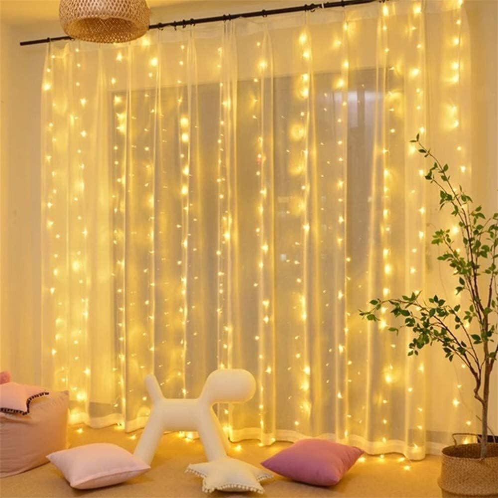 300LED curtain lamp outdoor waterproof LED String light fairy lights Christmas lights decorative rooms balconies patio xmas
