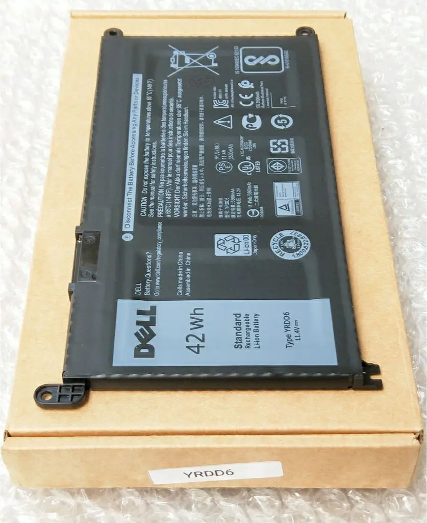 ●OEM YRDD6 Battery For Dell Inspiron 14 5482 14-5468 14-5471 14-5481 15-5000 15-5568 5482 5485 5488