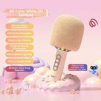 soaiy | Wireless Home KTV Microphone with Integrated Speaker for Children and Family Use
