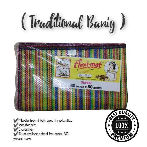 BANIG / PLASTIC MAT / BANIG MATIBAY/ TRADITIONAL BANIG Lazada PH