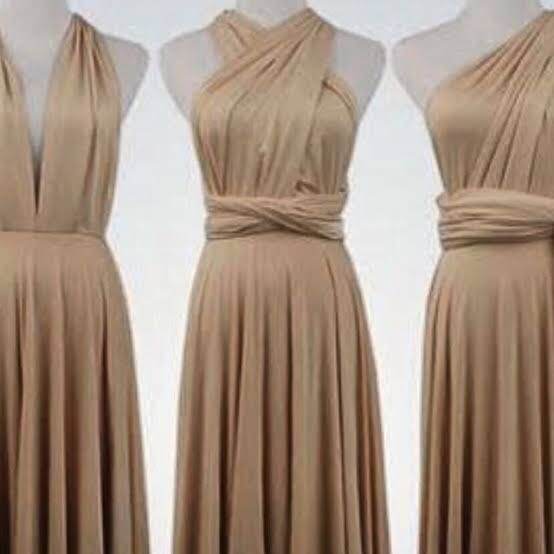 Infinity dress clearance beige