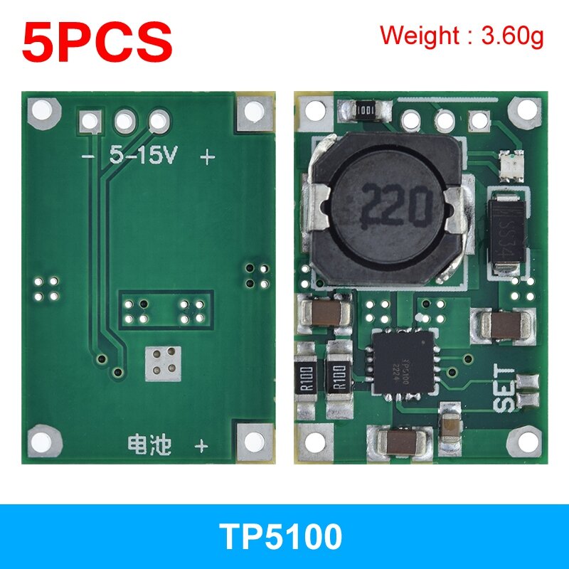 TP5100 charging management power supply module board TP5000 1A 2A ...