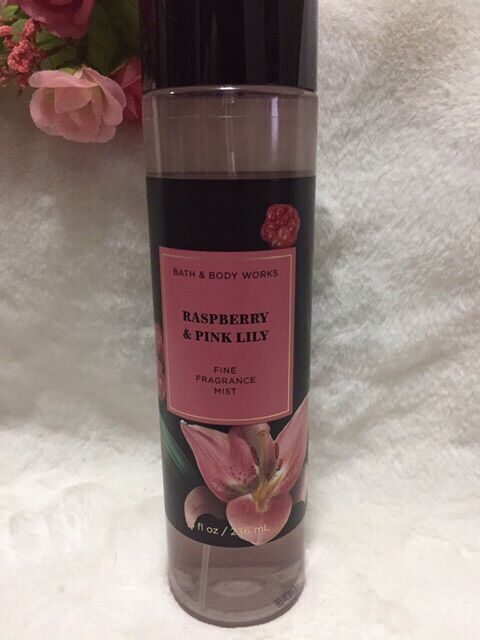 Bath and Body Works Raspberry and Pink Lily Fragrance Mist 236ml