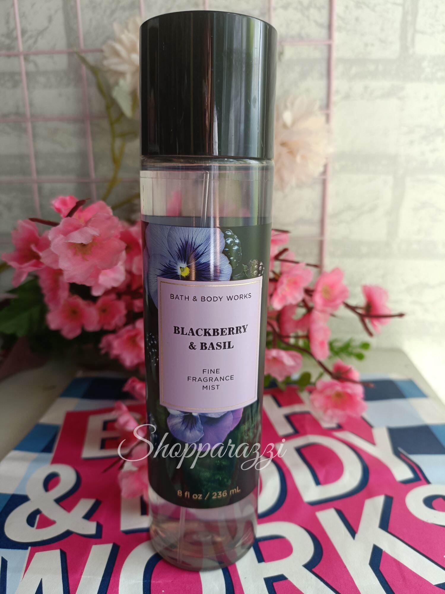 Blackberry and basil body spray new arrivals