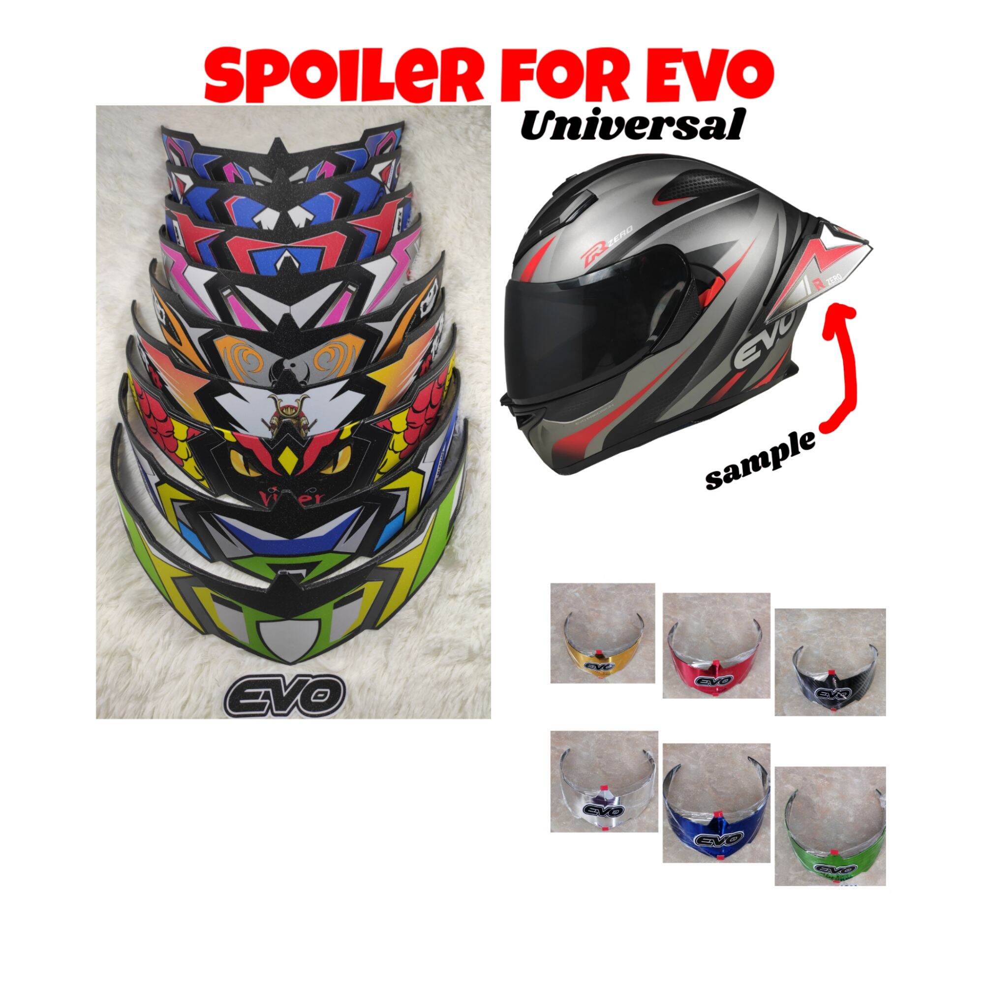 Evo best sale helmet parts