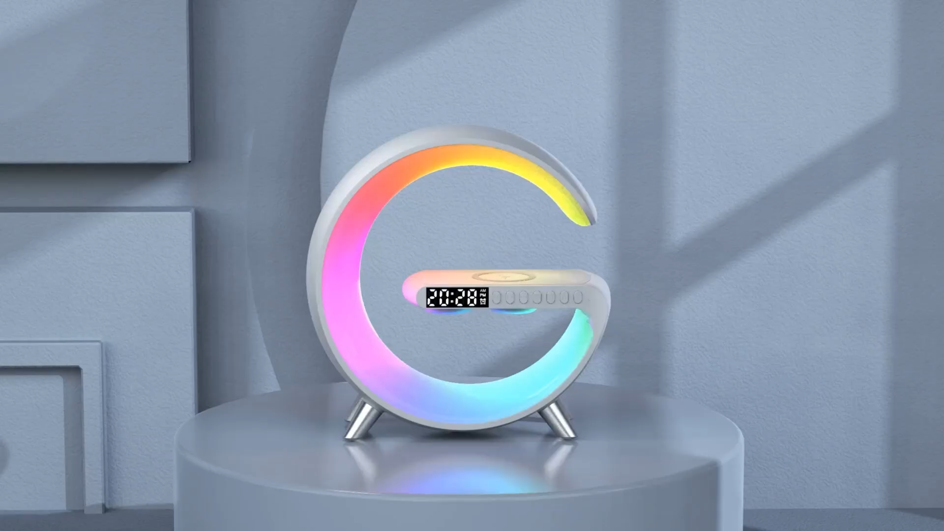 Sound Machine Smart Light Sunrise Alarm Clock Wake Up Light Alarm ...