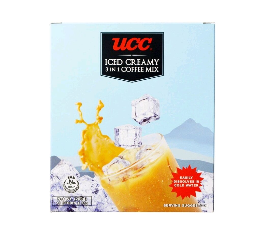 UCC Iced Creamy 3in1 Coffee Mix 250g Lazada PH