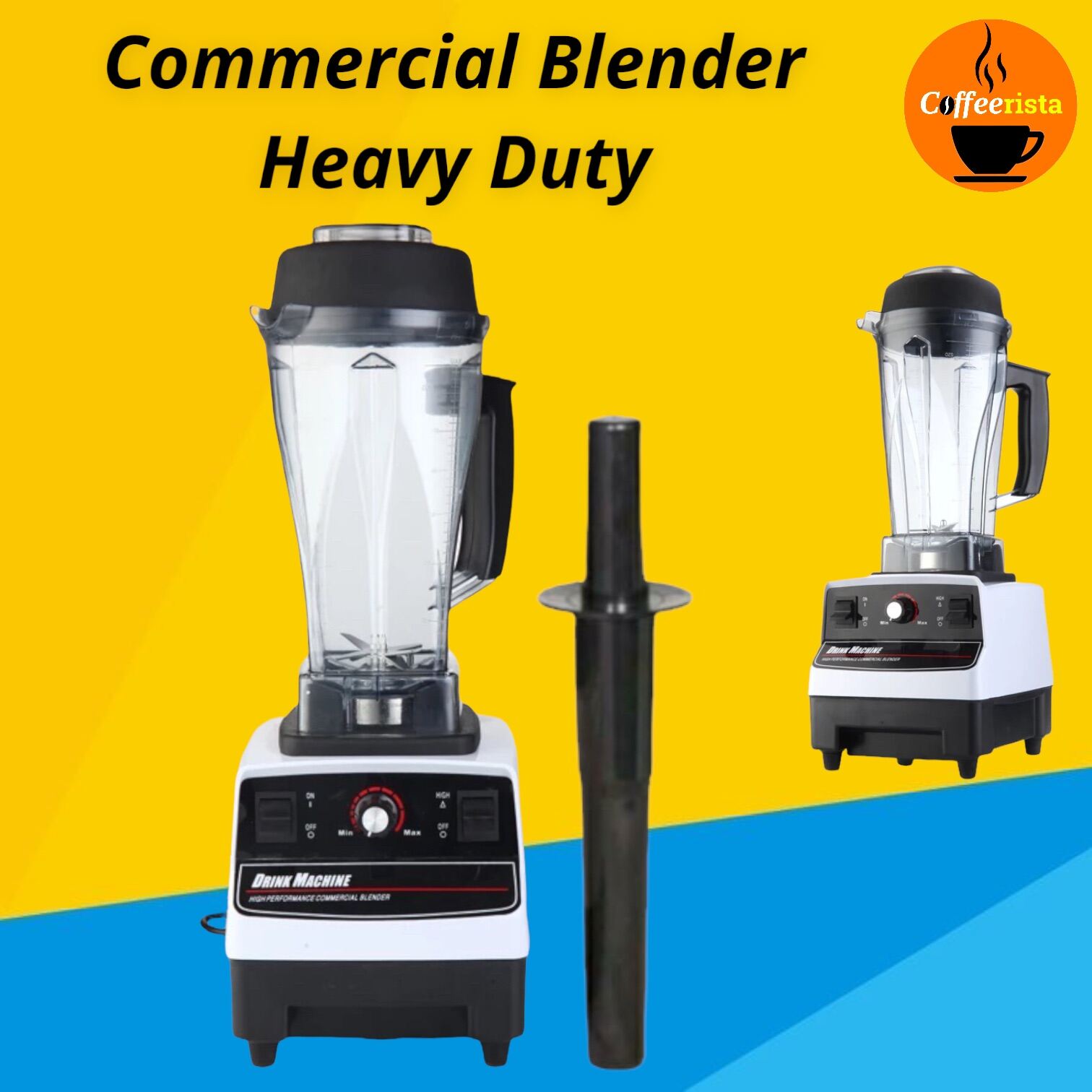 Commercial Blender Heavy Duty Industrial Drink Machine Blender 2L