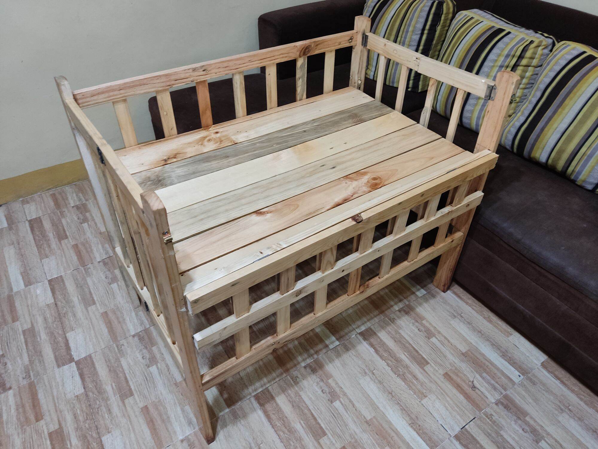 Wooden Crib Complete Set (Dropside) 22*36