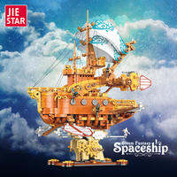 Jie Star | Steampunk Fantasy Spaceship Large Construction Toy for Boys