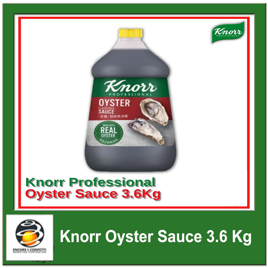 Knorr Oyster Sauce 3.6Liter Lazada PH