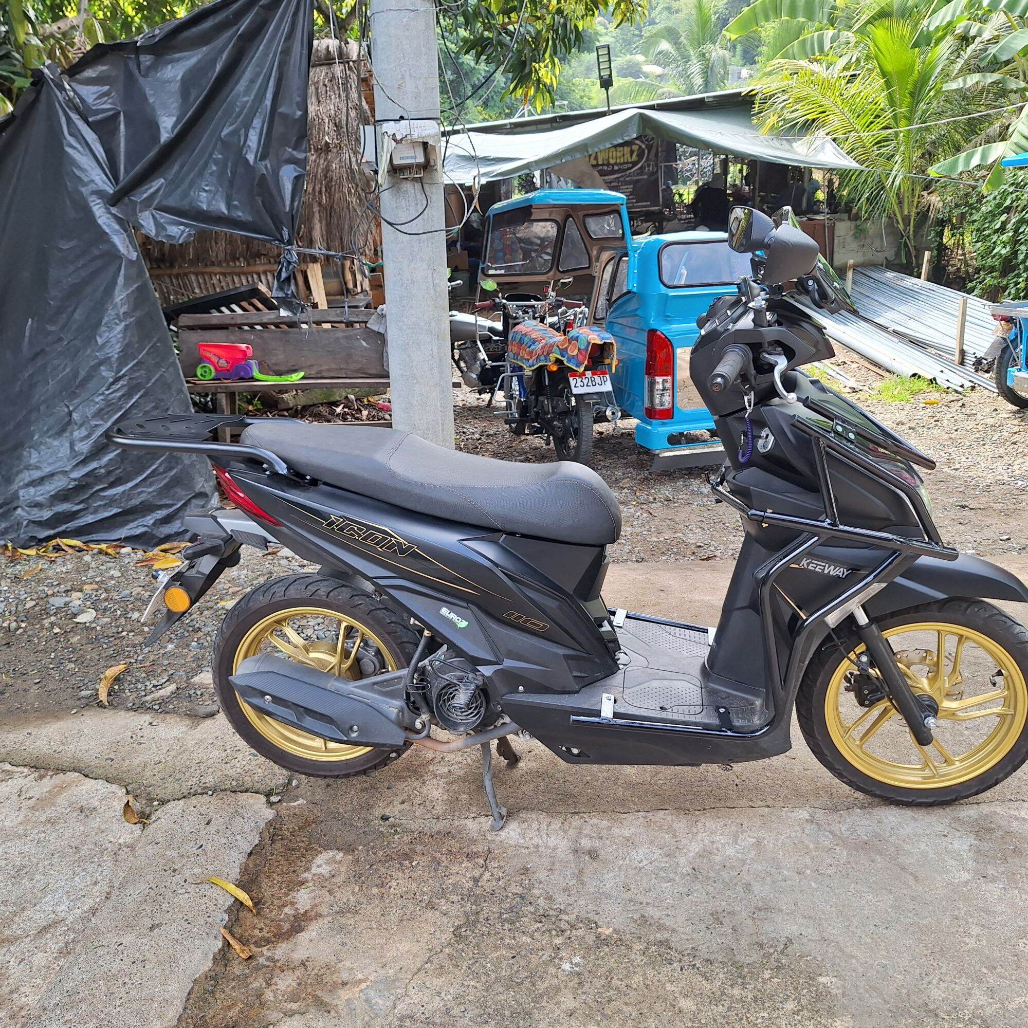 KEEWAY ICON 110 TOP BOX BRAKET (heavy duty) Heavy Duty