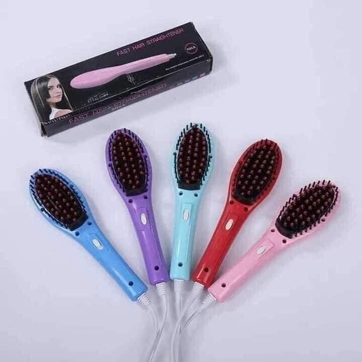Fast Mini Hair Straightener Brush Lazada PH