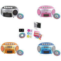 MOYINGXIONG | Mini Retro Metal Colored CD Player
