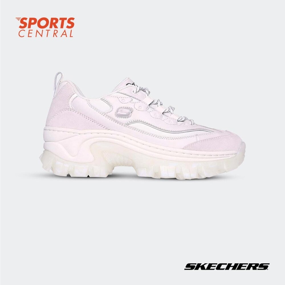 Discount on Sports Central  shoes - SKU: Skechers Women Hi-Ryze - Doja'Lite Premium 177940WHT (White Leather/Mesh Trim)