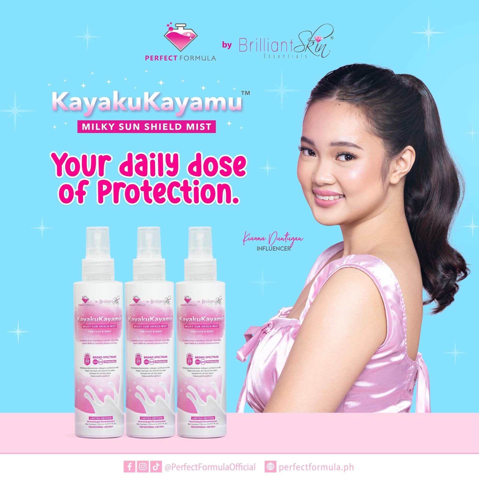 Kayaku kayamu Milky Sun Shield mist | Lazada PH