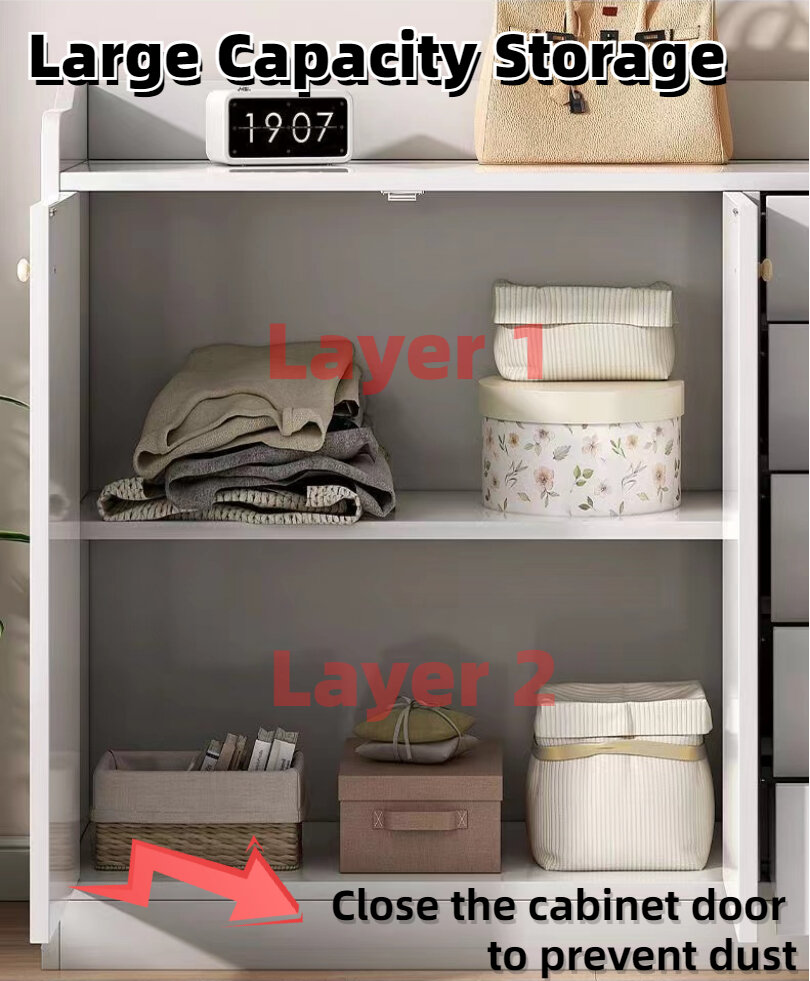 【Solid Wood】Drawer Cabinet Closet Drawer Storage Cabinet Bookshelf Bookcase Cabinet Cabinet With Door Cabinet. 