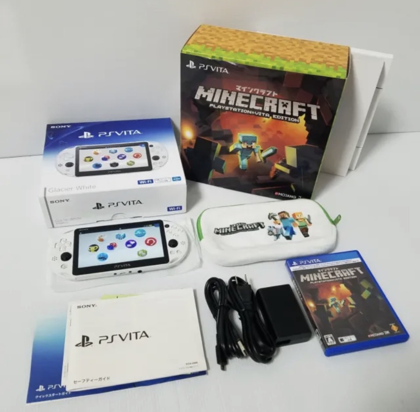 SONY PlayStation PS Vita console Minecraft Special Edition Bundle